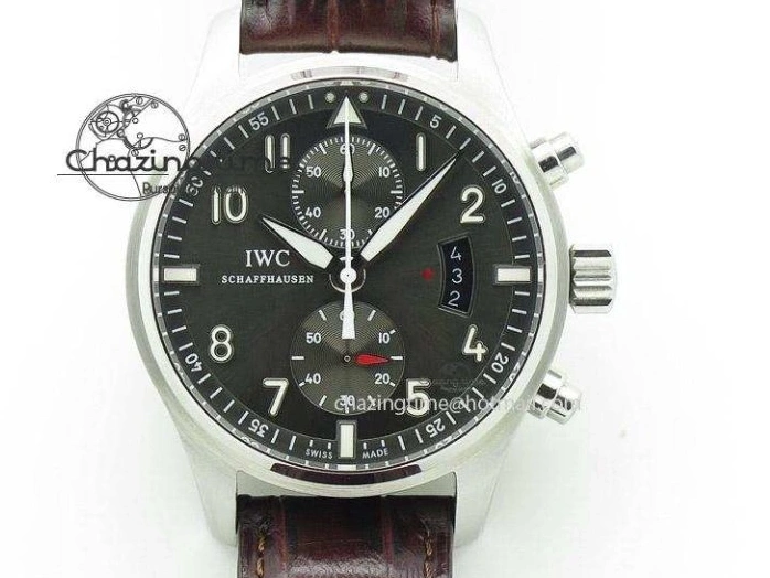 MIROTIME 1231 Pilot Mark XX IW328203 ZF 1:1 Best Edition Blue Dial on Dark Blue Leather Strap A Snug 7024